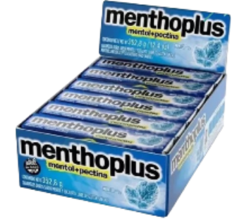 MENTHOPLUS pastillas mentol sin tacc x12Un.