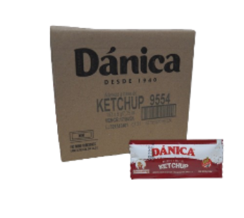 DANICA ketchup porcion 192Un. x8g