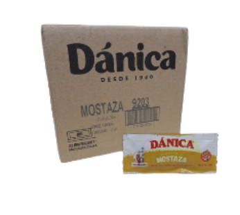 DANICA mostaza porcion 192Un. x8g