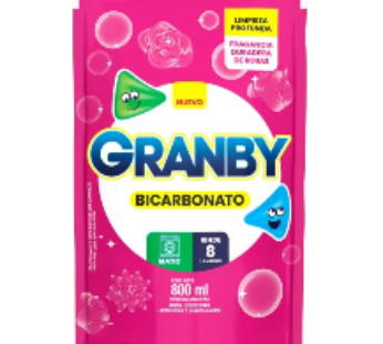 GRANBY jabon liquido rosas x800cc