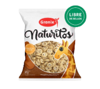 GRANIX cereal naturitos dulce de leche x90g