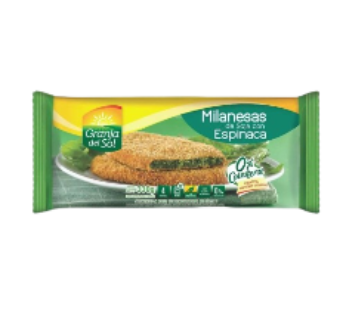 GRANJA SOL milanesa espinaca x320g