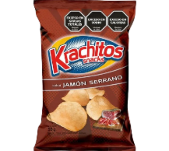 KRACHITOS papas fritas jamon x55g