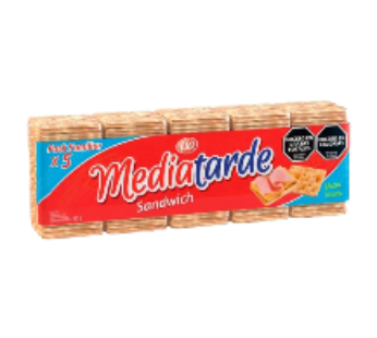 MEDIATARDE galletitas sandwich x535g