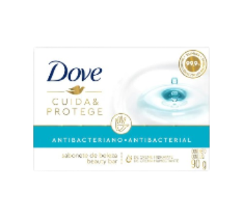 DOVE jabon tocador cuida y protege x90g