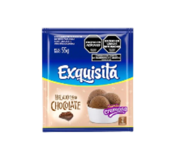 EXQUISITA helado chocolate x55g