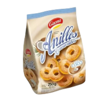 GAONA galletitas anillo coco x210g