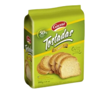 GAONA tostada light x200g