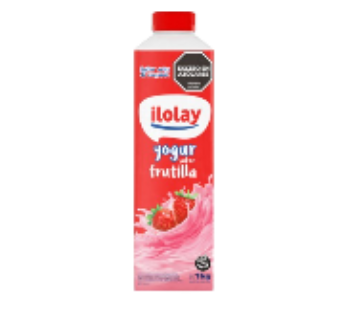 ILOLAY yogur frutilla brick x1Lt