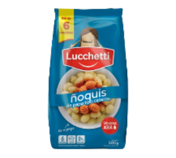 LUCCHETTI premezcla ñoquis papa x500g