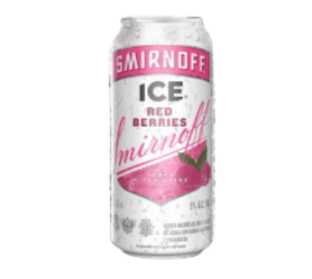 SMIRNOFF vodka ice red berries x473cc