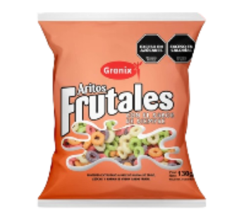 GRANIX cereal aritos frutales x350g