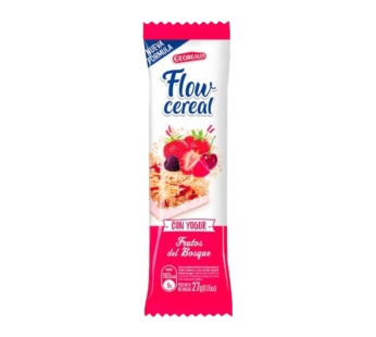 FLOW cereal frutos del bosque con yogur x24g