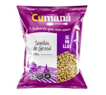 CUMANA semilla girasol x250g