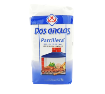 DOS ANCLAS sal entrefina paquete x1Kg