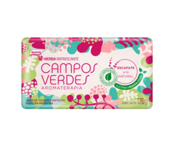 CAMPOS VERDES jabon tocador aroma x120g