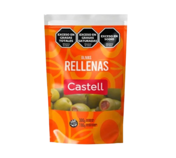 CASTELL aceituna verde rellena x180g