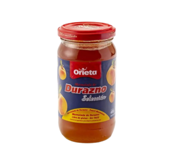 ORIETA mermelada durazno x400g