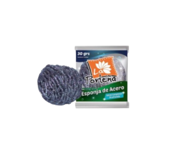 LA PORTEÑA esponja acero inoxidable gigante x30g