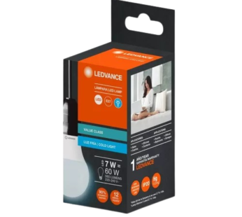 LEDVANCE lampara led value fria 7w