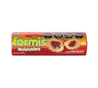 FORMIS galletita vainilla chocolate x102g