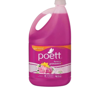 POETT limpiador liquido primavera x4Lt