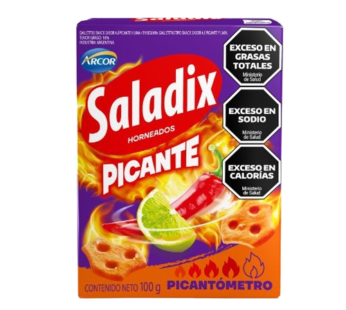 ARCOR galletita saladix picante x100g