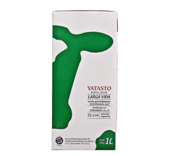 YATASTO leche larga vida descremada x1Lt