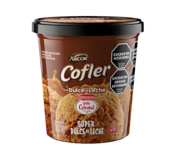 COFLER helado super dulce de leche x250g