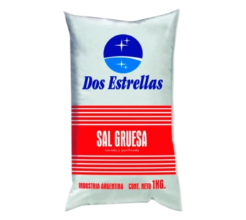 DOS ANCLAS 2 estrellas sal gruesa x1Kg