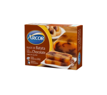ARCOR batata con chocolate sin tacc x500g