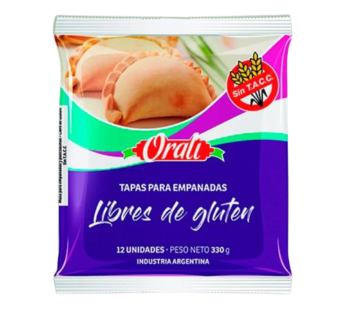 ORALI tapas empanada sin tacc x12Un.