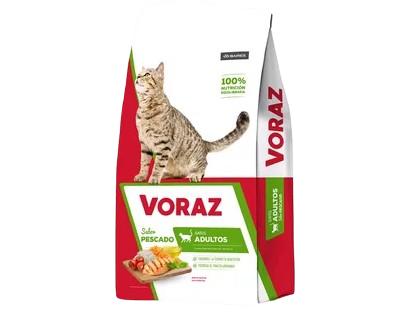 VORAZ gato pescado x1Kg