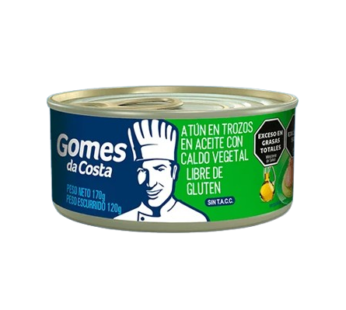 GOMES DA COSTA atun trozos en aceite x170g