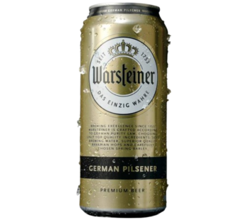 WARSTEINER cerveza lata x473cc