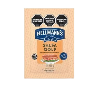 HELLMANNS salsa golf sachet x125g
