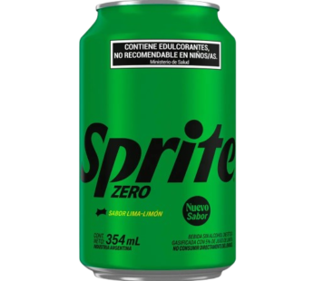 SPRITE gaseosa zero lata x354cc