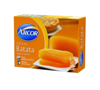 ARCOR dulce batata sin tacc x500g