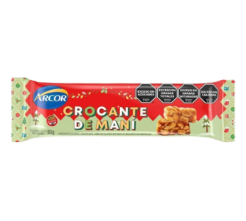 ARCOR crocante mani x80g