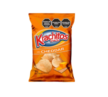 KRACHITOS papas fritas cheddar x90g