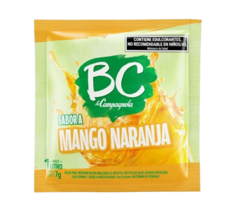 CAMPAGNOLA jugo BC naranja mango x18 sobres