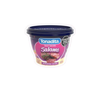 TONADITA queso untable salame x180g