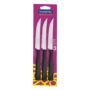 TRAMONTINA NEW KOLOR cuchillos mango negro x3Uni