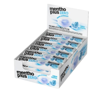 MENTHOPLUS pastilla mentol zero sin tacc x12Un.