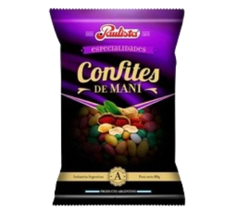 PAULISTA confites surtidos x80g