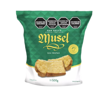MUSEL pan dulce sin fruta x500g