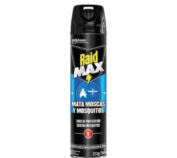RAID insecticida moscas mosquitos max x360cc