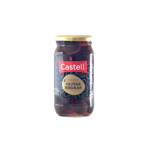 CASTELL aceituna negra premium x190g