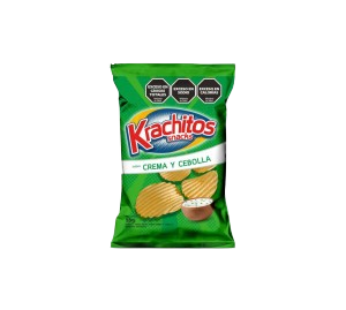 KRACHITOS papas crema y cebolla x55g