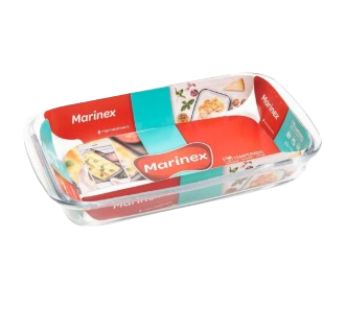 MARINEX fuente vidrio rectangular x2.9Lt